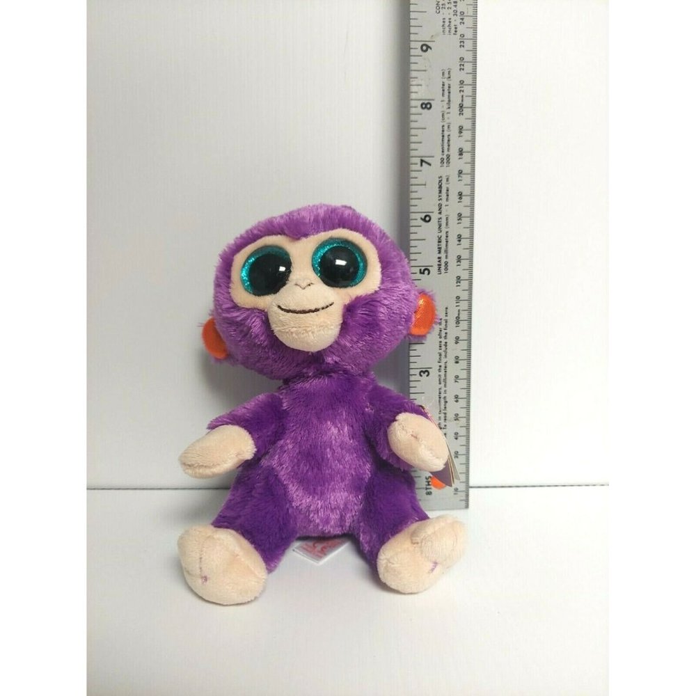 TY Beanie Boos Grapes The Monkey Plush Stuffed Animal Toy